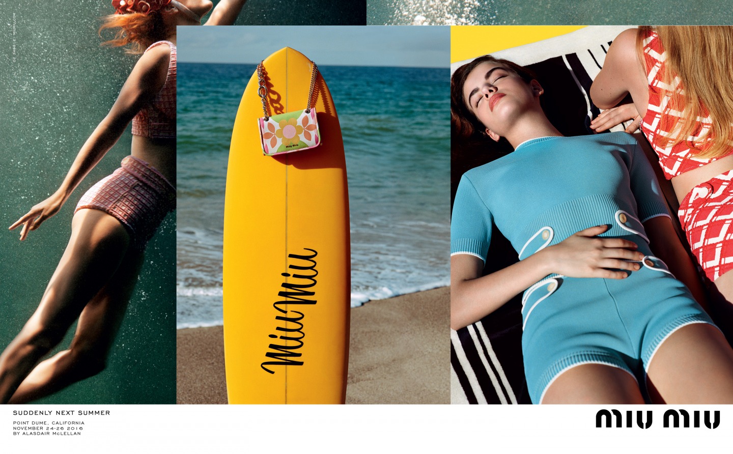 Miu Miu Blended Surfers, Geeks and Preppies for Spring 2024