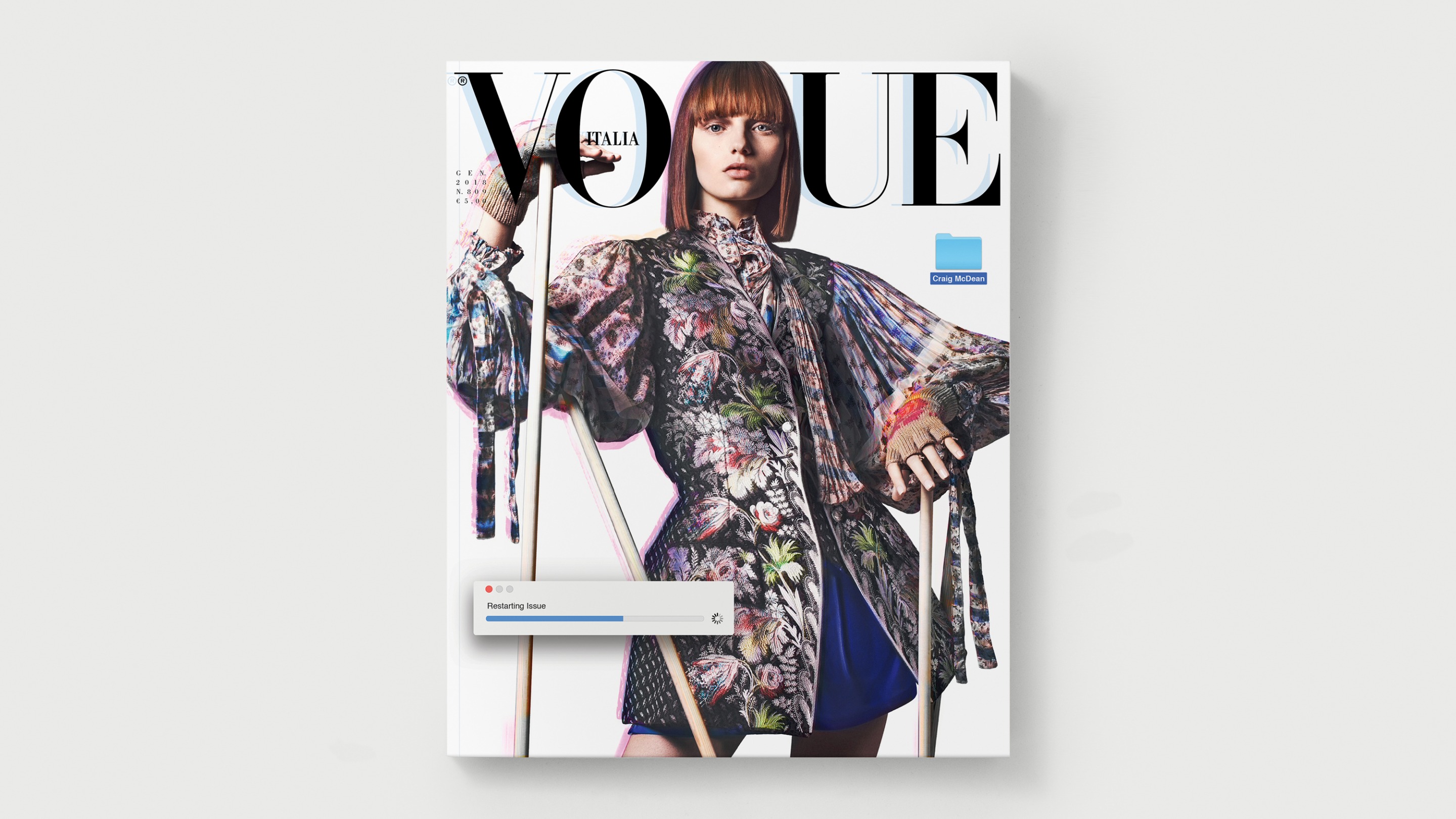 GB65  Vogue Italia: August 2018, Karim Sadli