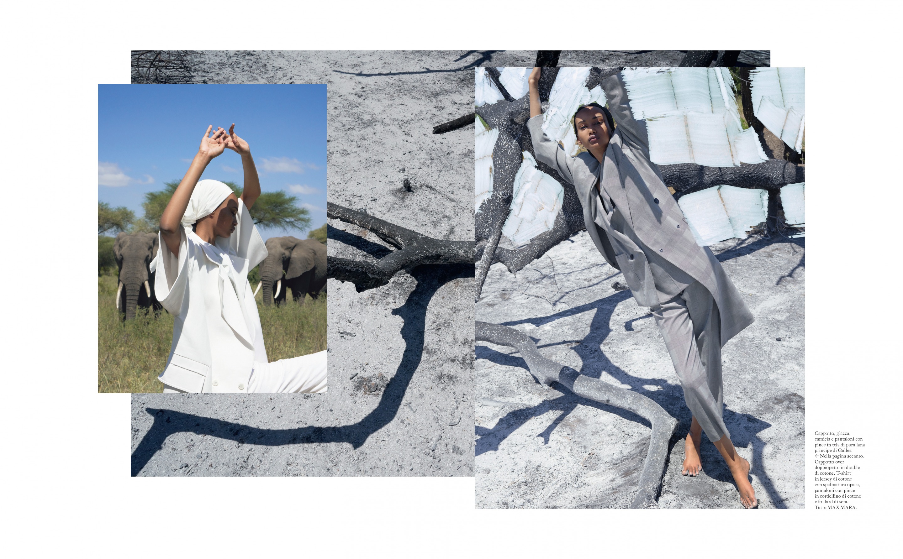 GB65  Vogue Italia: February 2018, Viviane Sassen